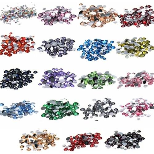 ① 4mm Glitter Rhinestones 30g/bag Glass Crystal Strass Perfect To Decorate Cards Or Add Sparkles To Any Papercrafting Project