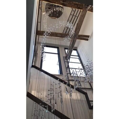 Custom non-standard hotel sales offices sand table engineering shopping malls wedding large hall corridor art chandelier bird ch