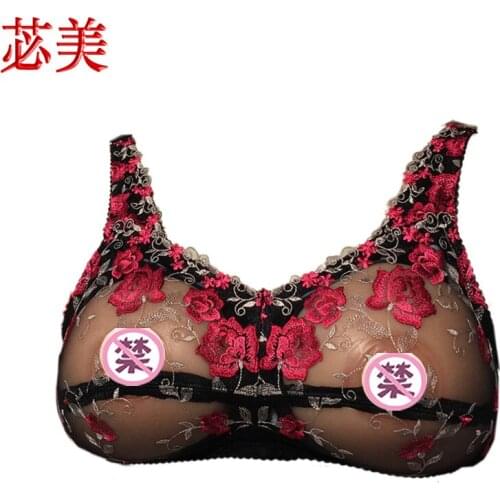 Sexy CD drag bra Crossdresser bra transgender Drag Queen bra suitable bra for man not include silicone Breast