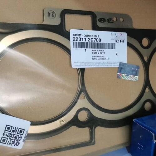 Original Moved Head Gasket for Modern Sonata/Optima 2.4L 2011-2015 OEM 22311-2G700