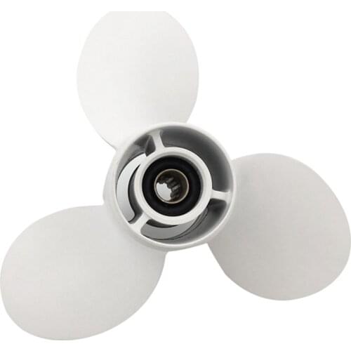 9 1/4X11 For Yamaha 8 Tooth Spine Aluminium Propeller Propellers 15Hp Propellers 9.9 Hp Propellers