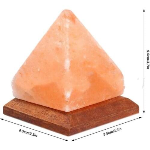 USB Salt Crystal Salt Lamps Natural Himalayan Salt Lamp Rock Shape Crystal Lamp