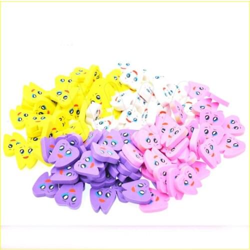 Molar Shaped Tooth Rubber Erasers Dentist Dental Clinic School Gift Student Rubber