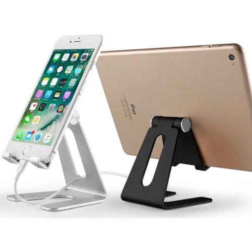 High quality Best selling Products Multi Angle Aluminum Tablet Bracket Metal Cell Phone Holder For Ipad Iphone Huawei Xiaomi