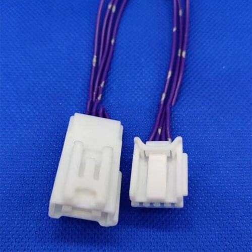 Original quality male and female Car tweeter 4Pin plug with wiring harness for Toyota Lexus 90980-12733 90980-12732