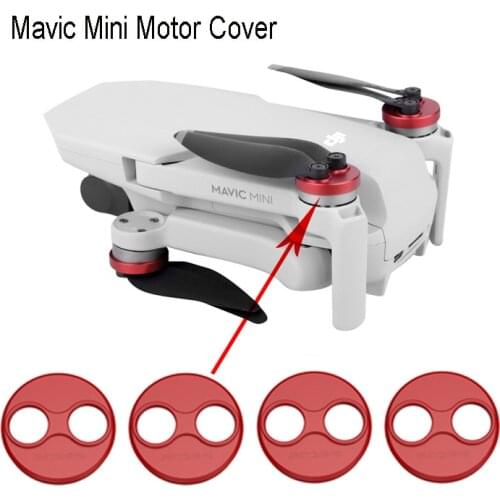 Dust-proof Mavic Mini Accessories Motor Cover Protector for DJI Mavic Mini Drone Aluminium Cap Engine Protective Guard