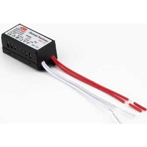1Pcs AC 220V to 12V short-circuit protection Halogen Lamp Electronic Transformer Power Supply LED Driver Whole/xj