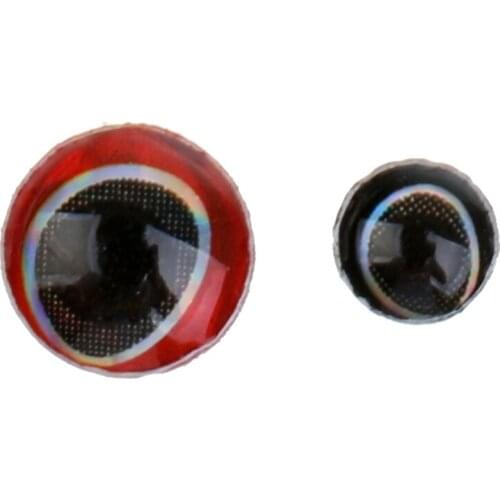 183pieces Fishing Lure Eyes Holographic Eyes Fly Tying Eyes 3mm,4mm,5mm,6mm