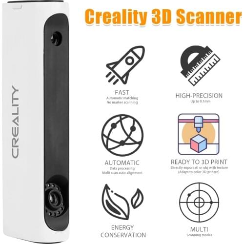 CREALITY CR-Scan 01 3D Scanner High Precision Upgraded 3D Scanner Industrial Kit