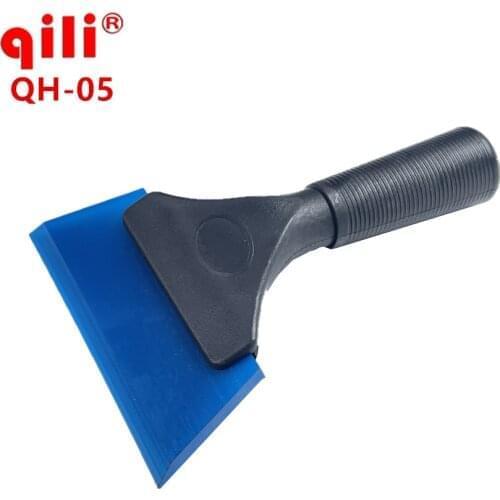 50pcs Qili QH-05 For Car Auto Film For Window Cleaning Plastic Handle Rubber Blade Scraper Water Squeegee Tint Tool