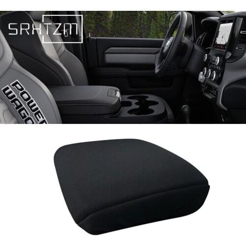 Car Center Armrest Arm Rest Box Case Cover Cushion Pad For Dodge Ram 1500 2500 3500 2018 2019 2020