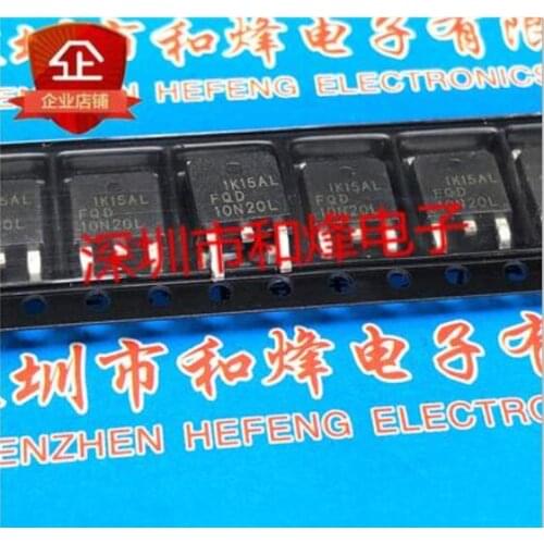 Free shipping 50PCS FQD10N20L TO-252 7.6A 200V