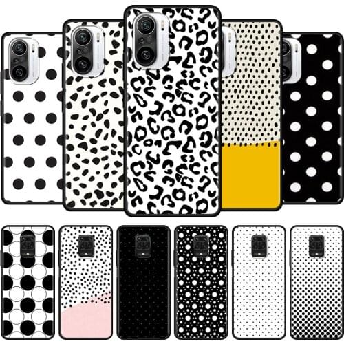 Black and White Style Smartphone For Xiaomi Redmi Note 10 9 9T 9S 8 8T 7 Pro Max TPU Cover Soft Fundas Shell