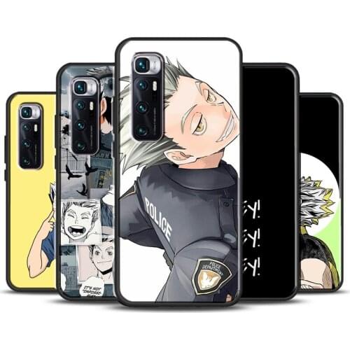 Koutarou Bokuto Haikyuu Case For Xiaomi POCO X3 NFC F2 Pro F1 Mi Note 10 Lite Mi 10 Ultra 9T Pro 9SE 9 8 A3 Mix3