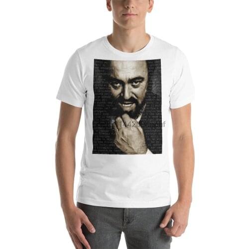 Luciano Pavarotti Short Sleeve Unisex T Shirt