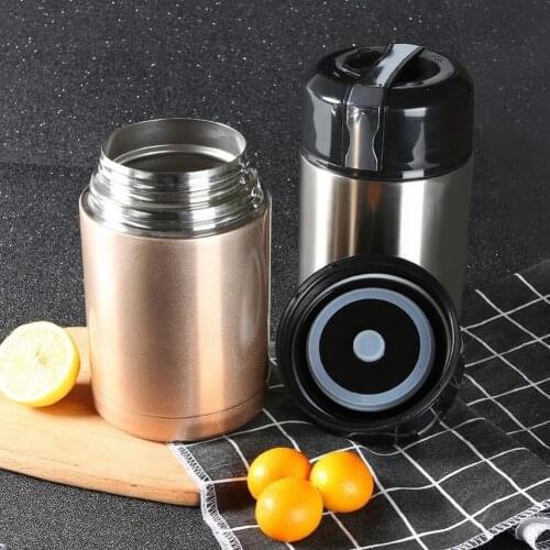 304 Stainless Steel Thermos Lunch Box for Hot Food with Containers 800ml 1000ml Vacuum Flasks Hot Water Thermos