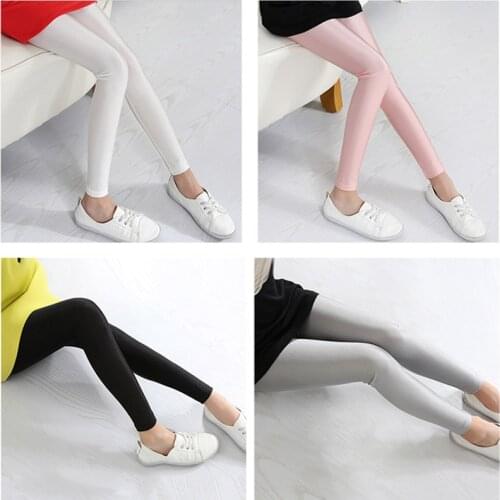 Girls Leggings Kids Trousers Autumn Black Skinny Pencil Pants Size 3 4 5 6 7 8 9 10 11 12 13 14 Year Children Clothing Spring