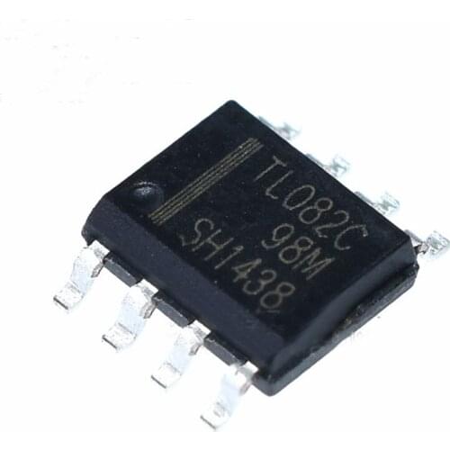 20pcs/lot new TL082 TL082C TL082CDT SOP-8 linear quad operational amplifier
