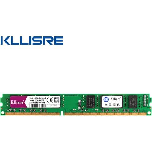 Kllisre DDR3 8GB 4GB Memory 1600Mhz 1333MHz 240pin 1.5V Desktop ram dimm