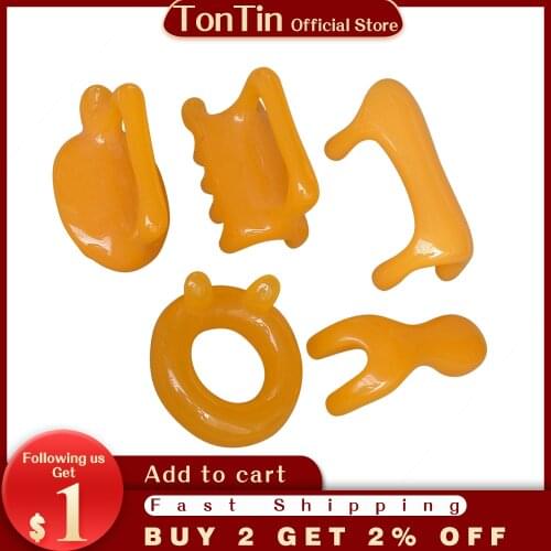 Wholesale & retail Traditional Body Massage Tools Orangle color Resin Guasha Health care Kits