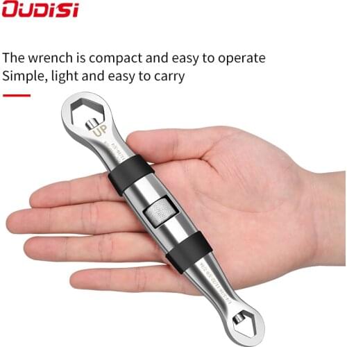Universal Wrench 23 In 1 Wrench Set Ratchets Adjustable Spanner 7-19mm CR-V Key Flexible Multitools Hand Tool For Car Repair