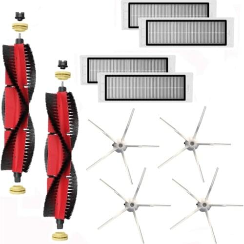 10Pcs Vacuum Cleaner Replacement Parts HEPA Filters Main Brush Accessories for Xiaomi Roborock S4 S5 MAX S6 Robot Parts