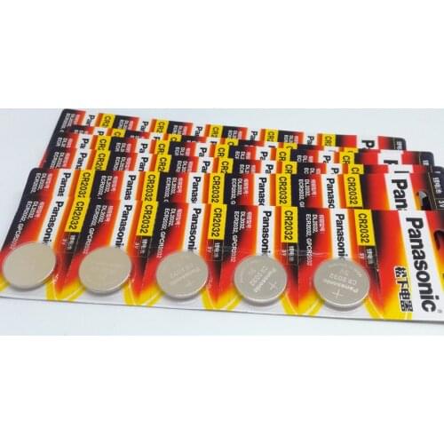40PCS/LOT New Battery For Panasonic CR2032 2032 3V Button Cell Battery Coin Batteries For Watch Computer Free Shipping