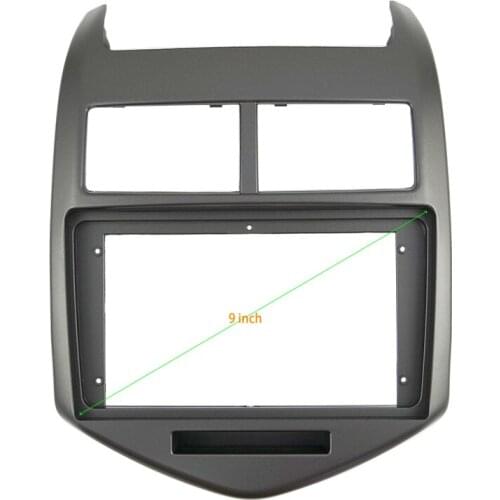 9 inch Fasxia Car Audio Frame Car Radio Fascia,gps navigation fascia panel is suitable for 2011 CHEVROLET AVEO