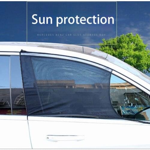 Car Mesh Sunshade Sunscreen Insulation Side Window Sunshade Window Protection Film Cover