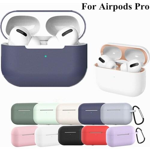 2021 Colorful Silicone Cover Case For Airpods Pro Case Sticker Bluetooth Case For Air Pods For Airpod3 Pro Earphone Accessories