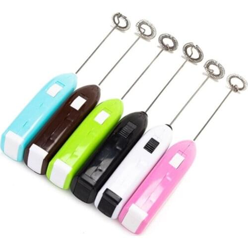 Mini Electric Milk Frother, Automatic Milk Foam Maker for Cappuccino, Matcha, Hot Chocolate Stainless Steel Whisk Stirrer