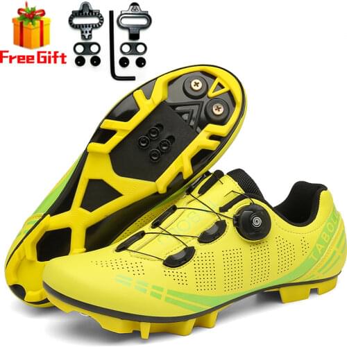 Cycling shoes mtb road bike shoes Men Self-Locking spd Road Bike Shoes Women Cycling Sneakers mountain cleat flat Bicycle shoes