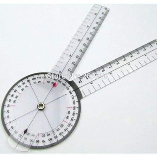 Medical Ruler Goniometer Angle Ruler PVC Ruler 5pcs/Lot