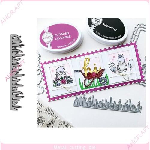 Grass Lace Metal Cutting Dies for DIY Scrapbooking Photo Album Decorative Embossing Paper Card Crafts Die 2021