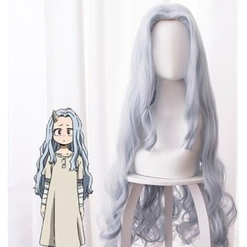 My Hero Academia Eri Cosplay Wigs 90cm Long Heat Resistant Synthetic Hair Halloween Cosplay Wig