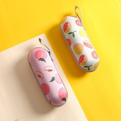 Hipster Five Folding Fruit Umbrella Vinyl Sunshade Parasol Capsule Sun Umbrella Sunny and Rainny Dual-Purpose Pocket Umbrella