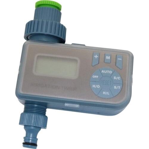 Smart Electronic Automatic LCD Display Water Timer Digital Irrigation Controller Waterproof Cover Home Garden Watering Pump 1Set