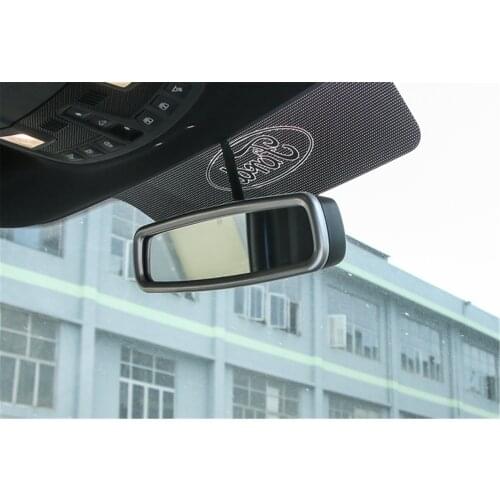 Interior Decoration Inner Rearview Mirror Frame Cover Trim for Ford F150 2015+ Stylish Car Decal Stickers Car Accessories