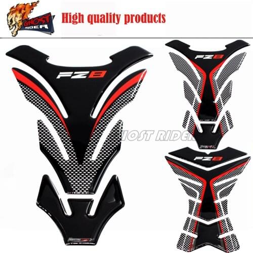 3D Universal Motorcycle Tank Pad Protector Decal Stickers Case for Yamaha FZ8 Fazer FZ 8 Tank Decal