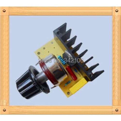 Free Shipping!!! 5pcs SCR 4000W power / AC voltage regulator / electronic dimming speed / thermostat controller SENSOR