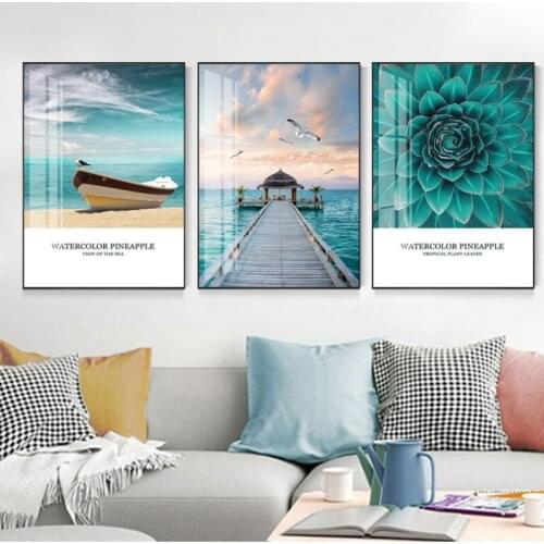 Frameless Nordic Canvas Painting Living Room Decoration Painting Modern Simple Wall Painting Bedroom Warm Wall Painting