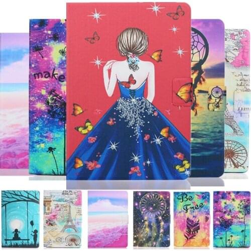 Kids case for Huawei M5 Lite 10.1 Inch tablet Cartoon Printed Bear Girl cover for HuaWei MediaPad M5 Lite 10 BAH2-L09 W09 W19