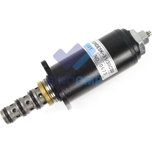 Solenoid Valve YN35V00019F1 KDRDE5K-31/30C40-101 For Kobelco Excavator SK200-3