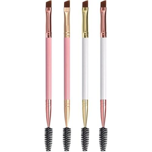 Eyebrow Brush+Eyebrow Comb Beauty Eyebrow Brush Professional Makeup Brushes For Eye Brow Brush Blending Eye Make UP Tools