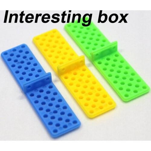 Short T fixed piece model assembly T-shaped electronic building block model science and technology invention model consumables