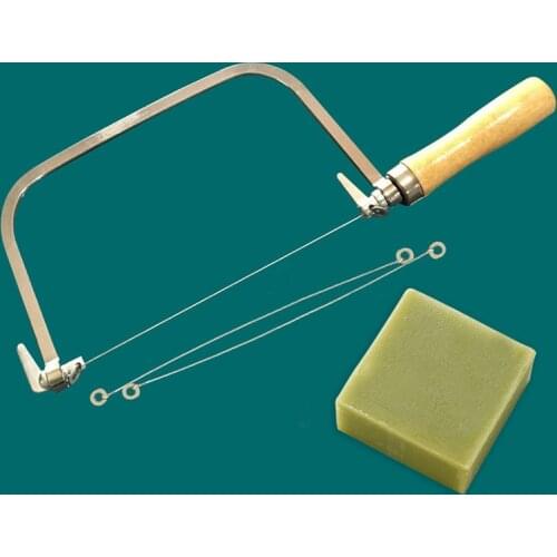 Creative Cutting Knife For Soap Practical Soap Loaf Wooden Cutter Stainless Steel String Candle Cutting Knife Soap Accessories