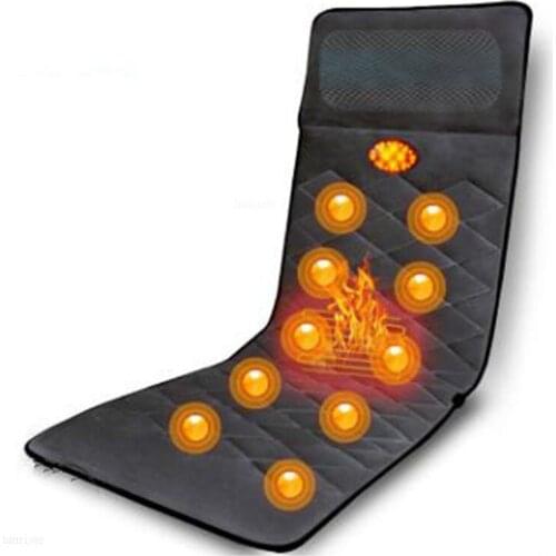 Massage mattress infrared heating neck air bag waist back hip multi-function positioning household massage chair cushion