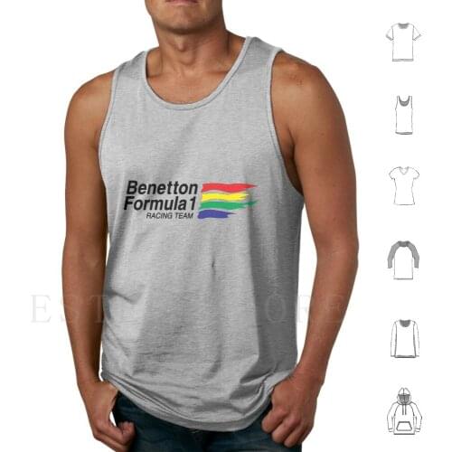 Racing Team Tank Tops Vest Sleeveless Racing United Colours Cars Automotive Alfa Brand New
