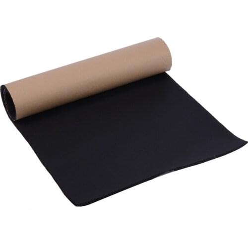 1 Roll Car Sound Proofing Thermal Insulation Closed Cell Foam Insulation Foam Mat Acoustic Panel Self Adhesive Pad 100*50CM
