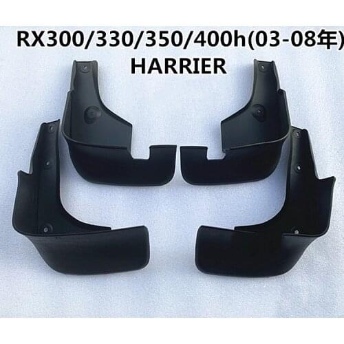 RQXR Car Fender Flares Arch Wheel Eyebrow Protector/mudguard Sticker for Lexus RX300 HARRIER 1998-2008